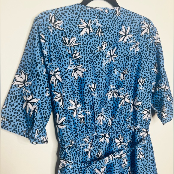 New Influence Blue Dress 20 Made in India - Picture 4 of 6